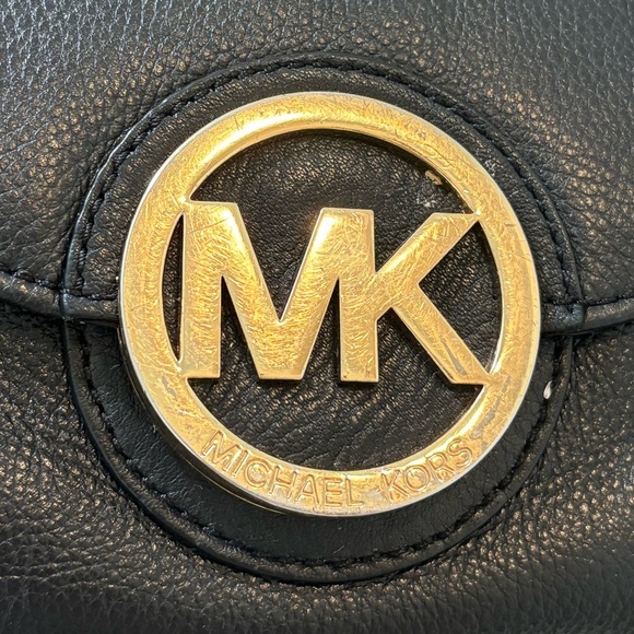 Micheal Kors Medium Margo Leather Crossbody Satchel Grunge Y2K - Picture 6 of 8